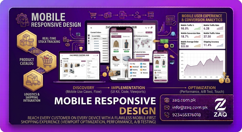 Mobile Responsive Design​