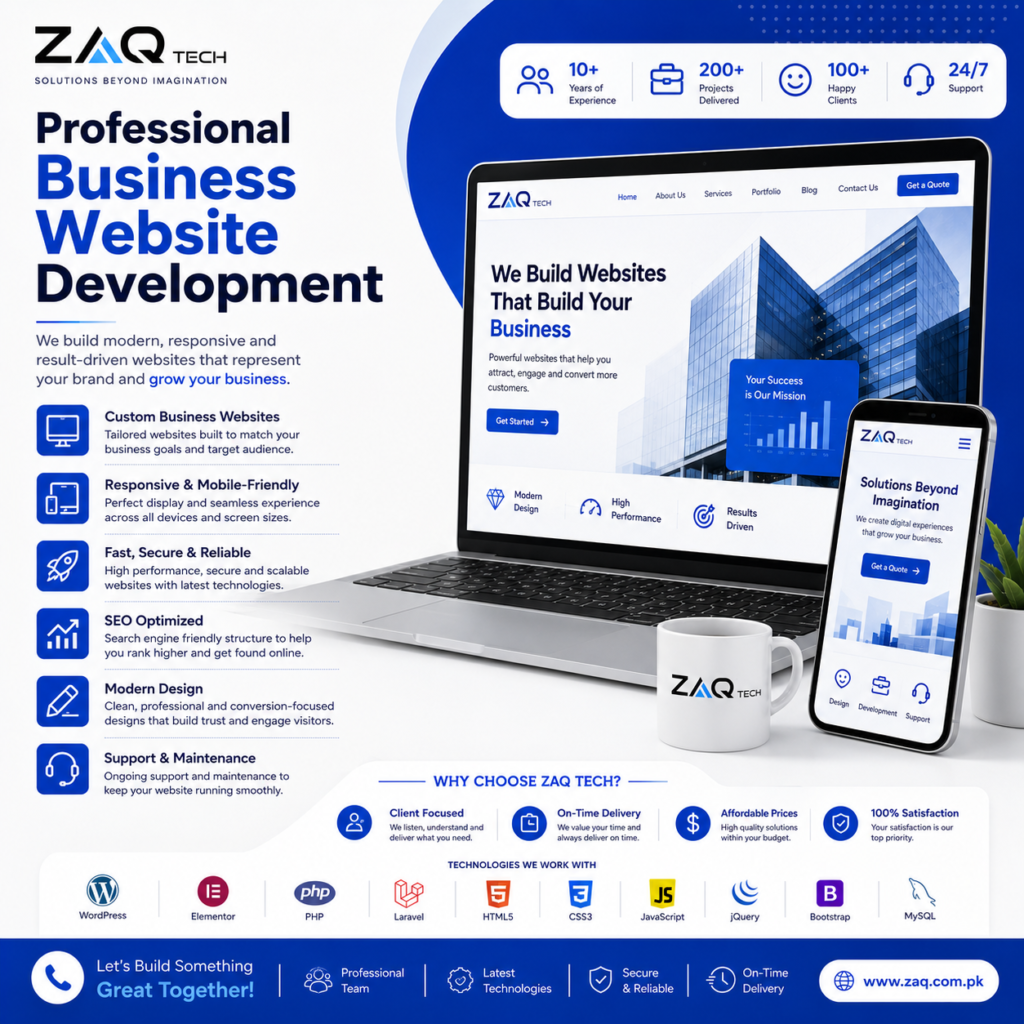 Website Development Company in Pakistan