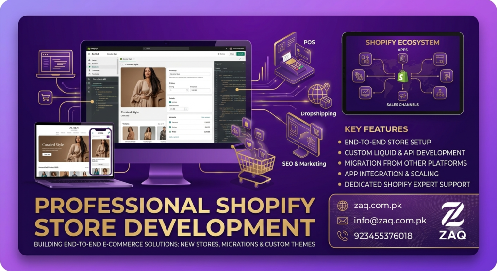 Shopify Store Development​