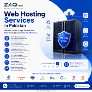 Web Hosting Services in Pakistan
