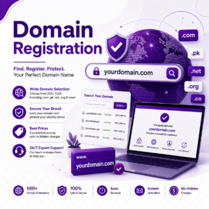 Domain Registration Services in Pakistan