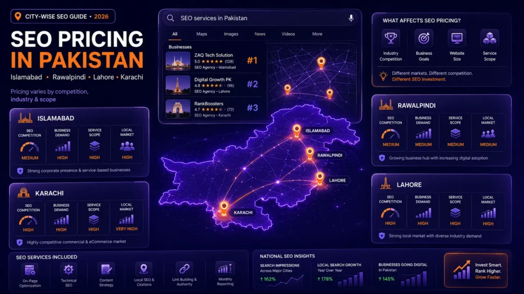SEO Cost in Pakistan

