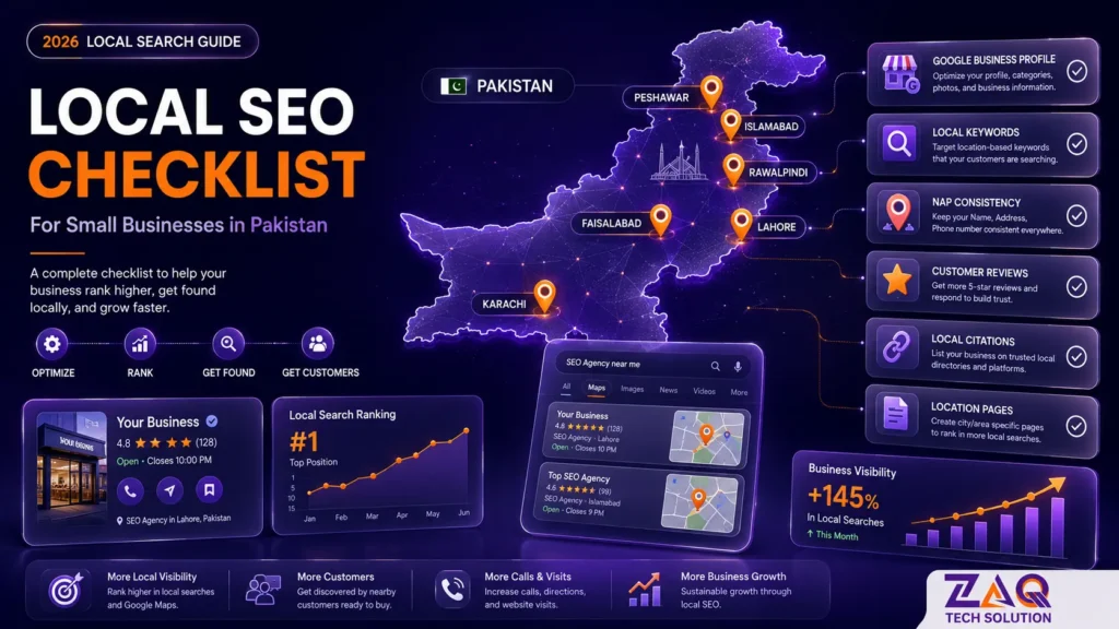 Local SEO Checklist for Small Businesses in Pakistan
