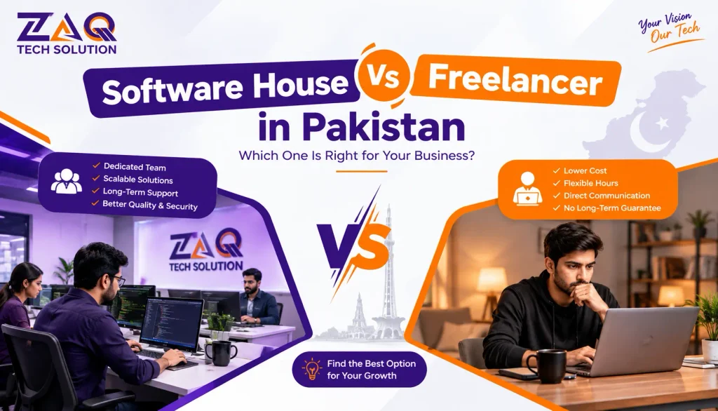 Software House vs Freelancer Pakistan